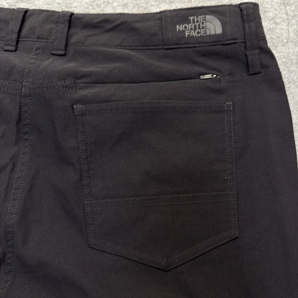 The North Face Hiking Pants Men 36R (L) Stretch Nylon Black Solid NF0A5J96